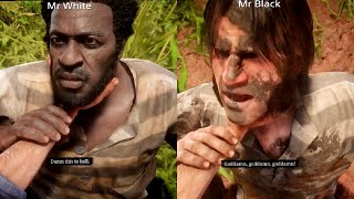 Mr Black and Mr White wanted poster locations Red Dead 2 [upl. by Ehsiom]