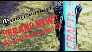 Mondraker Crafty R  2018  e Mtb  Bosch Performance CX [upl. by Kubetz]