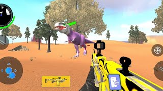 Wild Animal Hunter 3D  Dinosaur Hunter Game  Android Gameplay 819 [upl. by Idieh]