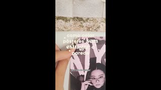 COMO COLAR seus pôsteres SEM estragar a parede massinha adesiva  Hi Gio 💕🤗 [upl. by Siari]