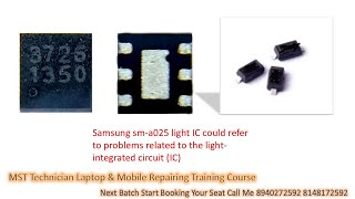 Samsung sm a025 light ic problem [upl. by Behl698]