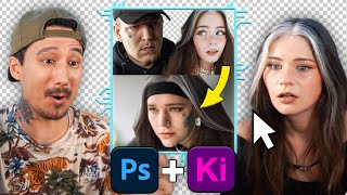 Youtuber Photoshoppen mit KI mit Nadine Breaty [upl. by Rowan]