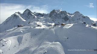 Vorarlberg von oben Skigebiet Silvretta Montafon [upl. by Platas]