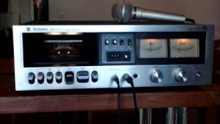 Technics RS630USD Vintage Cassette Deck demo [upl. by Samau]