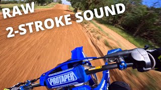 YZ125 PURE 2STROKE SOUND [upl. by Rann71]