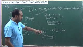 NCERT 12 Maths Ex 62 hints amp solutions Part 2 Ch 6 Application of Derivatives [upl. by Ludvig]