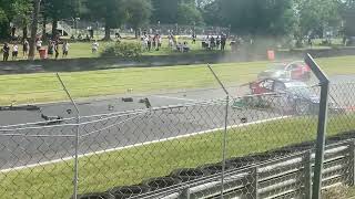 MASSIVE SUPER TOURING CAR CRASH [upl. by Prudhoe]