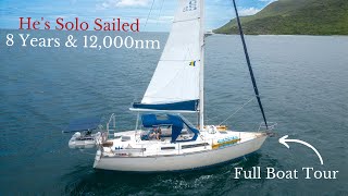 Best Sailboat For Solo Sailing Budget Liveaboard Cruiser Capable amp Affordable 35 ailboat [upl. by Patton773]