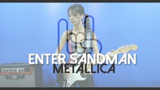 Enter Sandman  Metallica Cover JulianaVieiraGT [upl. by Lynnea448]