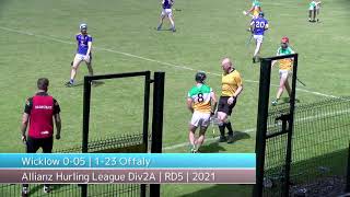 Allianz National Hurling League DIV 2A RD5 2021 [upl. by Noirred]