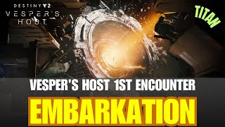 Vespers Host Dungeon  1st encounter Embarkation up to 1st boss fight  Revenant Destiny 2 [upl. by Eimyaj]