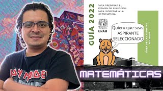 ✅ Guía UNAM 2022 Área 3 Ciencias Sociales  Sección de MATEMÁTICAS resuelta  SÚPER HACKS 🚀 [upl. by Philan]