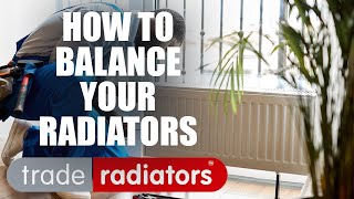 How To Balance Radiators  Trade Radiators [upl. by Aniweta422]