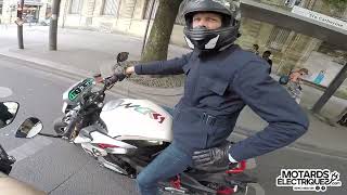 Test des motos électriques Ovaobike La 125cc 11kW qui dépote [upl. by Pavia391]