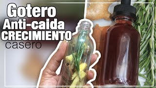 Gotero Para El Crecimiento del Cabello casero [upl. by Ritter]