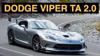 2015 Dodge Viper TA 20  Review amp Test Drive [upl. by Acireh702]