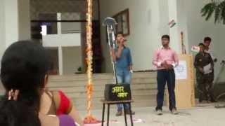 NAINA ASHQ NA HO Tribute to our Soldiers Independence Day Performance by MANAV amp SHIVAM [upl. by Fortunia]