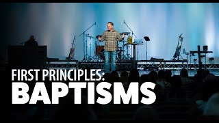 First Principles • Baptism  Mosaic Church  Clarksville TN [upl. by Daisey]