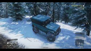 Ruteando en Nieve con cumbiones  SnowRunner [upl. by Hesoj]