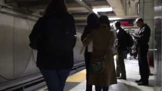 Richmond Train Arriving at Embarcadero BART HD [upl. by Jehial]