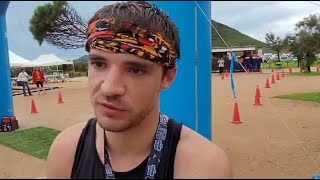 Thibault Gire remporte ce dimanche le triathlon M quotSanguinairequot à Ajaccio [upl. by Dygert]