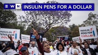 Sell the insulin pens at an affordable price  Doctors Without Borders protest [upl. by Mersey]