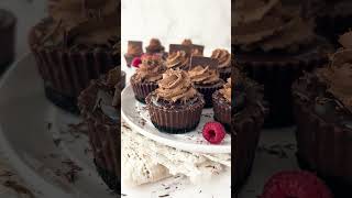 Mini Chocolate Cheesecakes  Mini Cheesecakes Recipe [upl. by Buyer]