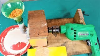 How to Make a Mini Flour mill at Home  DIY [upl. by Alexina]