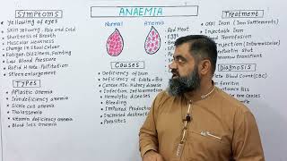 Symptoms of Anaemia English medium profmasoodfuzail [upl. by Akedijn]