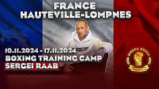 FIRST SERGEI RAAB HOLDS BOXING TRAINING CAMP IN FRANCE [upl. by Macdonald]