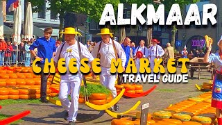 🧀 Visiting THE WOLRD’S BEST CHEESE MARKET  ALKMAAR Netherlands 🇳🇱  Travel Guide 2023 [upl. by Maroj867]