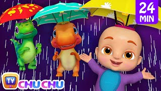 Rain Rain Go Away  More 3D Nursery Rhymes amp Kids Songs  ChuChu TV [upl. by Euqinue567]