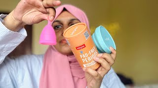 My Menstrual Cup Experience🩸Best WaysampTips For UsingCupampSteriliser Container Review Malayalam [upl. by Anecusa]