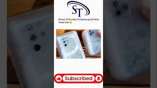 iPhone 15 pro max vs Samsung S24 ultra🥶freez test sathyatechware samsungvsapple samsungvsiphone [upl. by Novyert553]