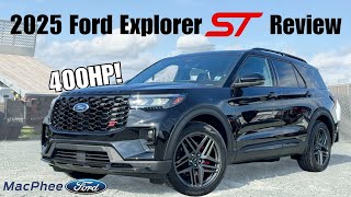 400HP SUV  2025 Ford Explorer ST Review [upl. by Seadon]