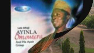 Ayinla Omowura Live playOlaonipekun audio [upl. by Sirois862]