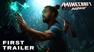 MINECRAFT The Movie – First Trailer 2025 Live Action Jason Momoa  Warner Bros [upl. by Akinehs]