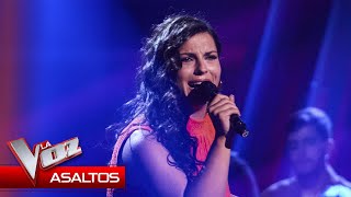 Claudia canta quotQué no daría yoquot  Asaltos  La Voz Antena 3 2024 [upl. by Balliett]