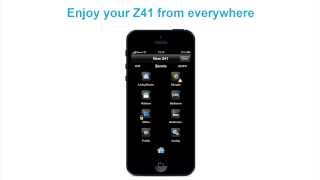 Z41 REMOTE  Zennio APP for KNX remote control [upl. by Ennaeerb713]