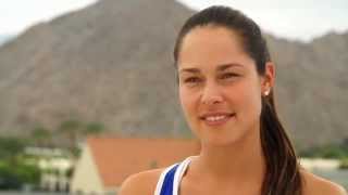 2015 Ana Ivanovic Preview Interview [upl. by Nairbal]