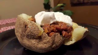 How To Make A Baked Potato  Vegan Food  JUICE [upl. by Einial]