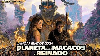 O FILME DE AÇÃO PLANETA DOS MACACOS O REINADO LANÇAMENTO 2024 É INCRÍVEL [upl. by Assenad]