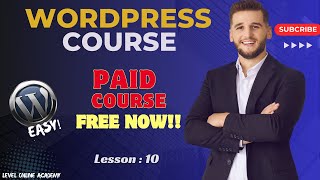 Lesson 10  How to make a Blog Website on WordPress in 2024 StepbyStep Guide for Beginners [upl. by Cichocki]