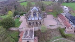 Scotland  Roslin  Rosslyn Castle  Rosslyn Chapel 10042017 [upl. by Maribeth805]