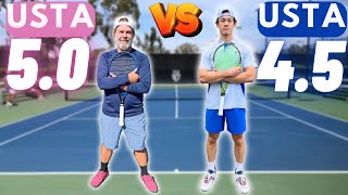 USTA 45 vs USTA 50 [upl. by Nalda921]