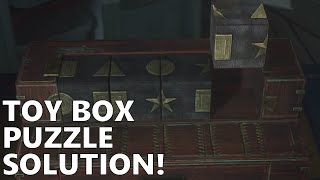 Sherry Toy Box Blocks Puzzle Guide Claire B Resident Evil 2 Remake [upl. by Latoyia905]