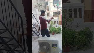 Ac Technician ⚡✅ airconditioner actechnician acservice hvac song surat [upl. by Aihseit867]