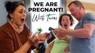 TELLING OUR PARENTS WERE PREGNANT WITH TWINS EMOTIONAL [upl. by Annayk997]