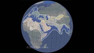 Approximate limits of the world known to the Romans around 150 AD [upl. by Akimik106]