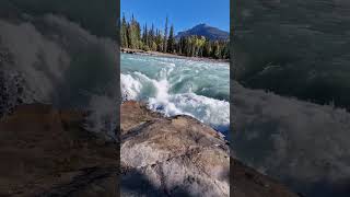 Athabaska Falls  Jasper National Park  Alberta  Canada [upl. by Carson731]